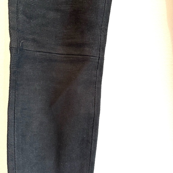 Helmut Lang textured leather pants - Picture 6 of 13